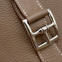 Load image into Gallery viewer, HERMES Halzan Etoupe Taurillon Clemence Size 31
