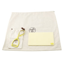 Load image into Gallery viewer, HERMES Steeple Lime Toile H Swift Leather Size 25