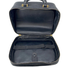 将图像加载到图库查看器中,CHANEL CC Logo 2WAY Vanity Bag BlackA07061 Caviar Leather