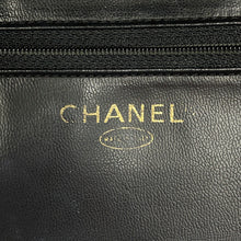 将图像加载到图库查看器中,CHANEL CC Logo 2WAY Vanity Bag BlackA07061 Caviar Leather