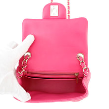 Load image into Gallery viewer, CHANEL Matelasse Single Flap ChainShoulder PinkA35200 Lambskin Size 17