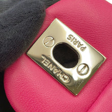 Load image into Gallery viewer, CHANEL Matelasse Single Flap ChainShoulder PinkA35200 Lambskin Size 17