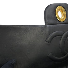 Load image into Gallery viewer, CHANEL Matelasse Single Flap ChainShoulder BlackA04412 Lambskin Size 33