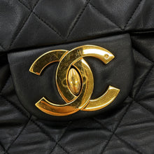 Load image into Gallery viewer, CHANEL Matelasse Single Flap ChainShoulder BlackA04412 Lambskin Size 33