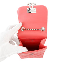 Load image into Gallery viewer, CHANEL Matelasse phone case Pink Leather
