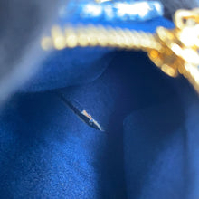 将图像加载到图库查看器中,LOUIS VUITTON Bijoux Sac Micro Speedy Denim BlueM00546 Monogram Denim