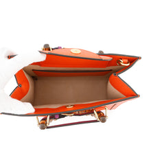 将图像加载到图库查看器中,GUCCI Diana 2WAYBag Orange/Beige702721 Leather Size Small