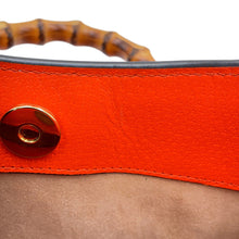 将图像加载到图库查看器中,GUCCI Diana 2WAYBag Orange/Beige702721 Leather Size Small