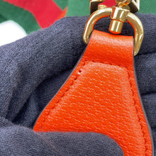 将图像加载到图库查看器中,GUCCI Diana 2WAYBag Orange/Beige702721 Leather Size Small