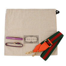 将图像加载到图库查看器中,GUCCI Diana 2WAYBag Orange/Beige702721 Leather Size Small