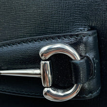 将图像加载到图库查看器中,GUCCI GUCCI Horsebit1955 2WAYBag Black774209 Leather Size Mini