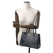 Load image into Gallery viewer, PRADA Galleria 2WAYBag Black1BA863 Saffiano LeatherLeather