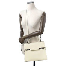 将图像加载到图库查看器中,Delvaux Tempate Off-white Leather Size MM