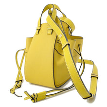 Load image into Gallery viewer, LOEWE Hammock DrawstringBag YellowA538V07X15 Calf Leather Size Mini