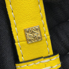 Load image into Gallery viewer, LOEWE Hammock DrawstringBag YellowA538V07X15 Calf Leather Size Mini