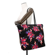 将图像加载到图库查看器中,PRADA Franken 2-way tote bag Black/Pink1BG189 Nylon