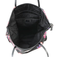 将图像加载到图库查看器中,PRADA Franken 2-way tote bag Black/Pink1BG189 Nylon