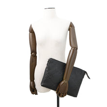 将图像加载到图库查看器中,GUCCI Jumbo GG Cross Body Bag Black696009 Leather Size Medium