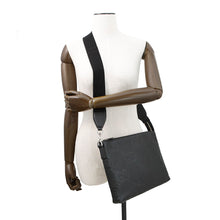 Load image into Gallery viewer, GUCCI Jumbo GG Cross Body Bag Black696009 Leather Size Medium