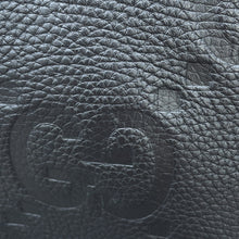 Load image into Gallery viewer, GUCCI Jumbo GG Cross Body Bag Black696009 Leather Size Medium