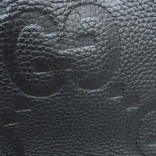 将图像加载到图库查看器中,GUCCI Jumbo GG Cross Body Bag Black696009 Leather Size Medium