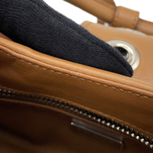 将图像加载到图库查看器中,PRADA Re-Edition 2002 Moon 2wayShoulder Brown1BA381 Padded Nappa Leather
