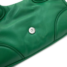 将图像加载到图库查看器中,PRADA Re-Edition 2002 Moon 2wayShoulder Green1BA381 Padded Nappa Leather