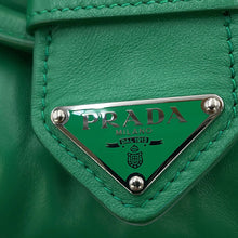 将图像加载到图库查看器中,PRADA Re-Edition 2002 Moon 2wayShoulder Green1BA381 Padded Nappa Leather