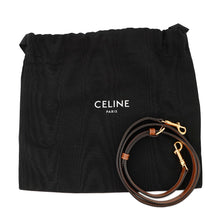 将图像加载到图库查看器中,CELINE Triomphe 2way Small Boston Bag Tan197582 PVC Leather