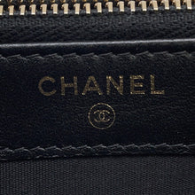 Load image into Gallery viewer, CHANEL Boy Chanel Chain Wallet BlackA84069 Caviar Leather