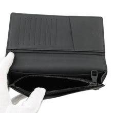 将图像加载到图库查看器中,LOUIS VUITTON Portefeuille Brazza NoirM69038 Taurillon Leather/Monogram・Pattern