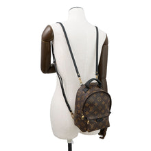 将图像加载到图库查看器中,LOUIS VUITTON Palm Springs Backpack NoirM41562 Monogram Size MINI