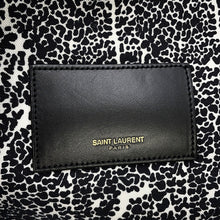 Load image into Gallery viewer, SAINT LAURENT PARIS Classic Hunter Backpack Black/White326865 Canvas Leather