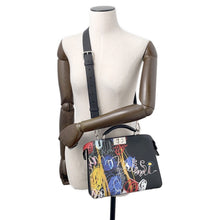 将图像加载到图库查看器中,FENDI Peekaboo Icy You Black/Multicolor7VA530 Leather Size Mini