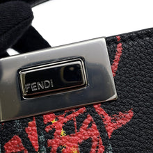 将图像加载到图库查看器中,FENDI Peekaboo Icy You Black/Multicolor7VA530 Leather Size Mini