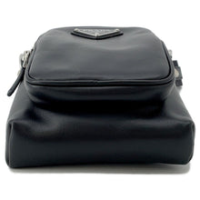 Load image into Gallery viewer, PRADA Smartphone case Black2ZH155 Calf Leather Nylon