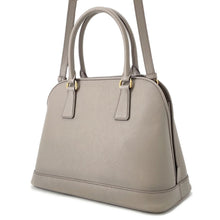 将图像加载到图库查看器中,PRADA 2way Handbag GreigeBN2567 Saffiano LeatherLeather