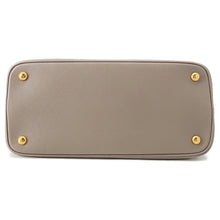 将图像加载到图库查看器中,PRADA 2way Handbag GreigeBN2567 Saffiano LeatherLeather