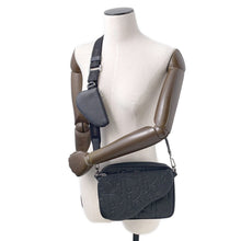 Load image into Gallery viewer, Dior Dior Gravity Saddle 3-in-1 Shoulder Bag Black1ADPO276LLG_H00N Calf Leather