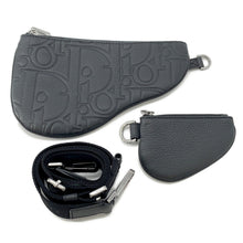Load image into Gallery viewer, Dior Dior Gravity Saddle 3-in-1 Shoulder Bag Black1ADPO276LLG_H00N Calf Leather