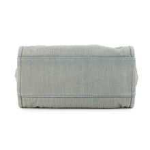 将图像加载到图库查看器中,CHANEL Deauville Light BlueAS3257 Denim Size Small