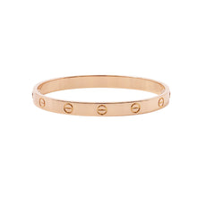 将图像加载到图库查看器中,CARTIER love bracelet Size 17B6035617 18K Pink Gold