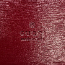 将图像加载到图库查看器中,GUCCI GG Shadow Card Case Red795044 PVCCanvas/Leather