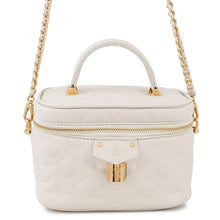 将图像加载到图库查看器中,LOUIS VUITTON Vanity Coussin BeigeM25219 Monogram Lamb Leather Size PM