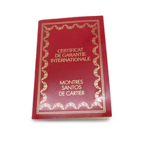 将图像加载到图库查看器中,CARTIER Santos Galve LM H41mm×W29mm Stainless Steel YG Silver DialW20011C4