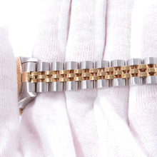 Load image into Gallery viewer, ROLEX Datejust W26mm Stainless Steel K18YG Black Dial69173