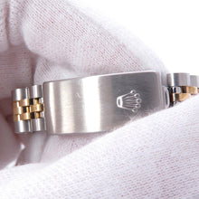 Load image into Gallery viewer, ROLEX Datejust W26mm Stainless Steel K18YG Black Dial69173