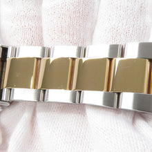 将图像加载到图库查看器中,ROLEX GMT MasterII W40mm Stainless Steel K18YG Black Dial116713LN