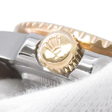 将图像加载到图库查看器中,ROLEX GMT MasterII W40mm Stainless Steel K18YG Black Dial116713LN