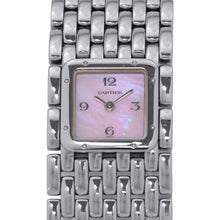 将图像加载到图库查看器中,CARTIER PANTHERE Ryuban W16.5mm Stainless Steel Pink shell DialW61003T9